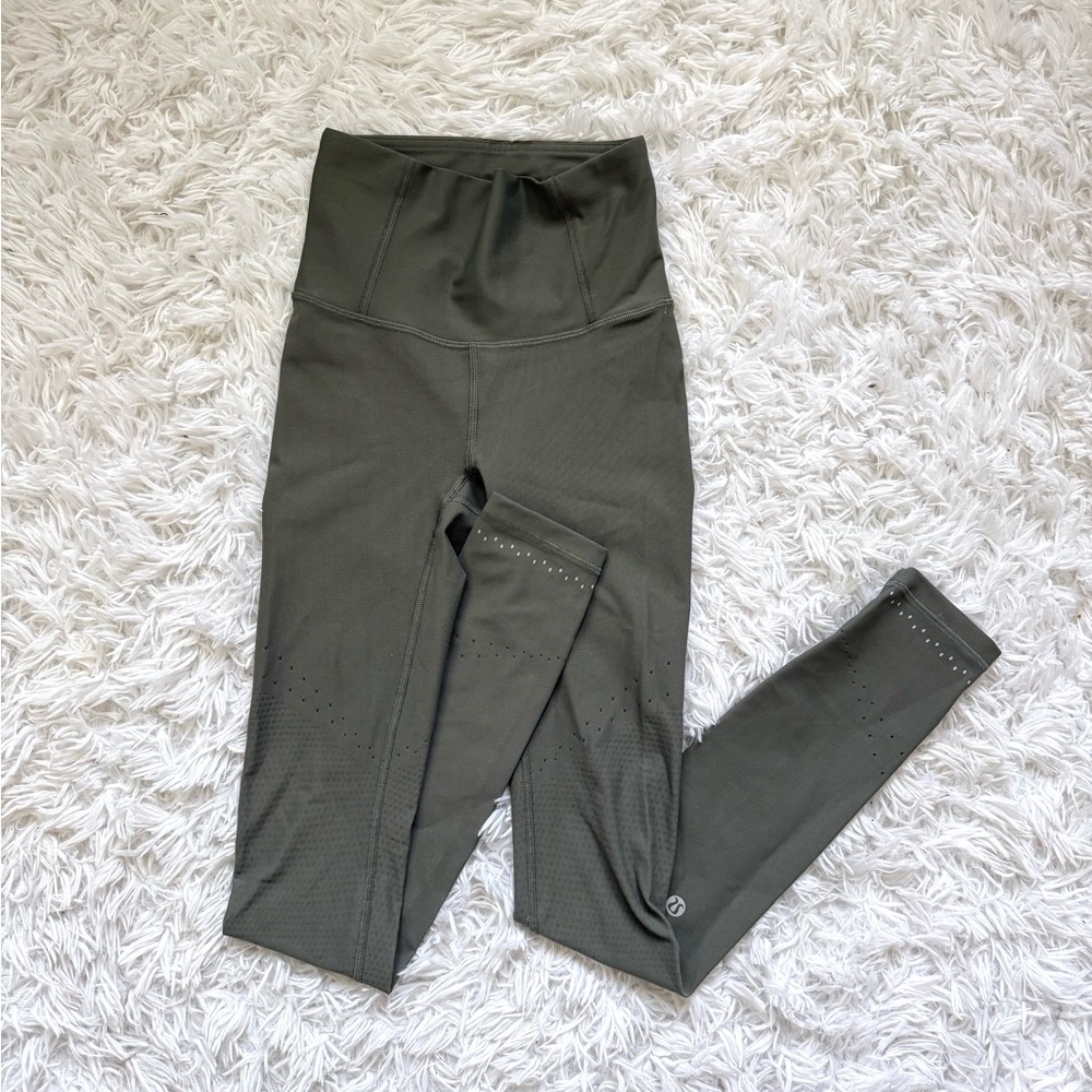 lululemon athletica Olive Green High-Rise Leggings